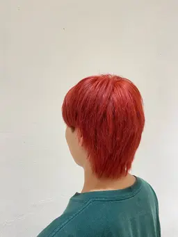 ブリーチありダブルカラー💜