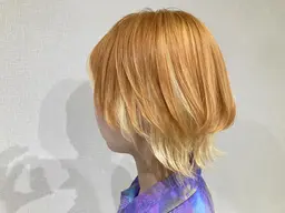 ブリーチ＋カラー＋3STEPトリートメント