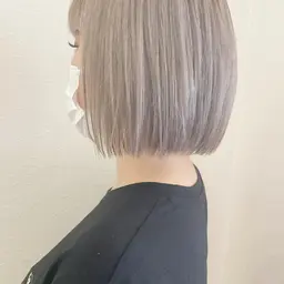 透明感抜群 ダブルカラー＋ケアブリーチ