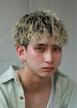 メンズカット＋パーマ