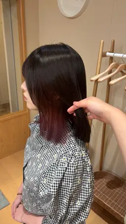 👦🏼1ブリーチ+オンカラー+スパシャンプー🛁