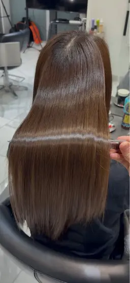 🫧艶髪縮毛矯正+髪質改善トリートメント🫧