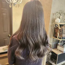 ブリーチ無しWカラー＋ミルボンTR ￥7900ブリーチ無しで透明感Wカラー