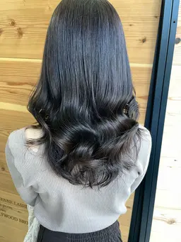 ミニモ学割✨カット+カラー✨イルミナカラー 韓国 ショート ウルフ 髪質改善 ミディアム レイヤーカット ボブ暖色カラー