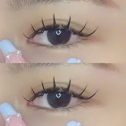 【栄/まつ毛エクステ】12/26限定🌟　軽くてモチ◎フラットマットラッシュ120本／オフ込