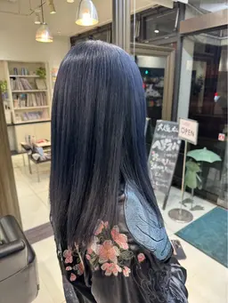 〘🌟髪質改善カラー🌟〙カラー＋頭スッキリ炭酸シャンプー＋髪質改善トリートメント