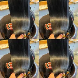 《新規限定》前髪カット・顔周りカット➕フルカラー➕Aujua2stepトリートメント【前髪・髪質改善・顔周り】