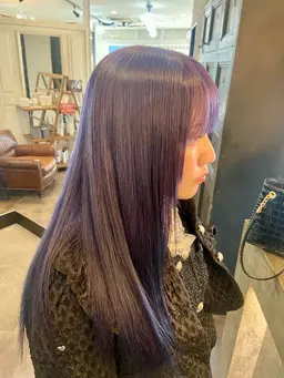 【艶を諦めたくないアナタに】カット+オイルグロスカラー+トリートメント