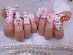 ‼️年末キャンペーン‼️チップ長さ出しワンカラー★パ-ツやり放題、XLサイズまで15990⇒¥9990