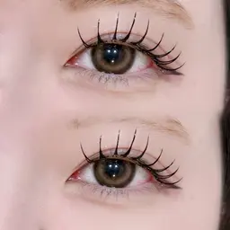 最高持続🧚🏼‍♀️🩵LEDフラットラッシュ🩵🧚🏼‍♀️【オフなし】120本🫧