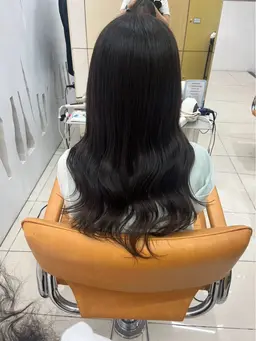 【🌹19時以降限定🌹】韓国風カラー➕トリートメント  #ブリーチなしカラー #透明感カラー