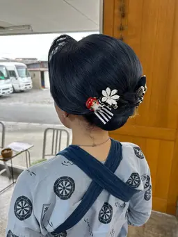 お祭りヘアセット🍻🏮