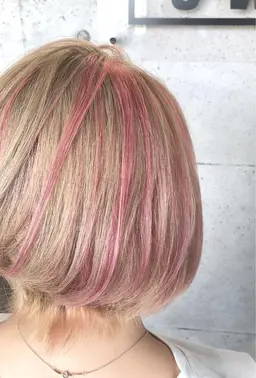 透明感✨ハイライト＋ケアカラー＋4stepトリートメント