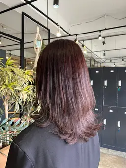 🐝艶色カラー✖️高保湿はちみつトリートメント🍯