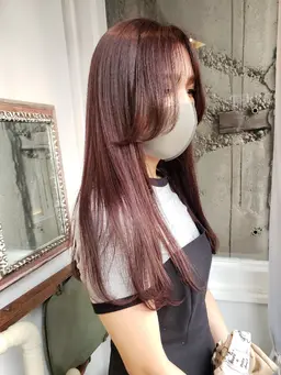 カット《レイヤー,韓国風ヘア,姫カット,ウルフ,ワンホン風,小顔カット,ショートボブなど》・Aujuaプレトリートメント