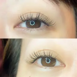 【新規オフ無料】フラットラッシュ100本コーティング付き(太さ0.15mmのみ)＊再来オフ代別途¥500