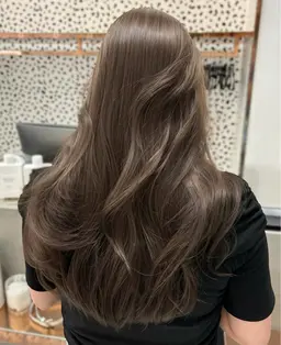 【女性限定🤍ブリーチなし可】カット＋ダブルケアイルミナカラー（透明感・赤み消し）