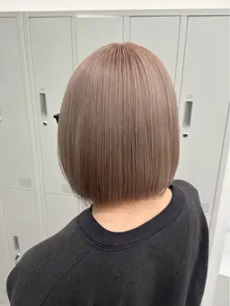 ブリーチ込み、ダブルカラー