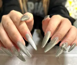 10本長さだしシンプルART COURSE (2,3本アート)¥8800