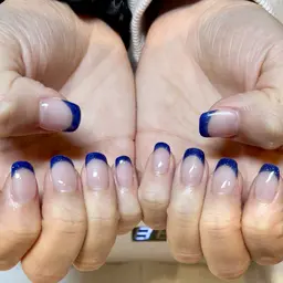 練習モデル🪽パラジェル使用🫧【オフなし】フレンチネイル（ベースクリア）（現金払いのみ）