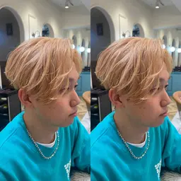 🔥お洒落好きメンズ限定🔥ブリーチ✨＋カラー✨