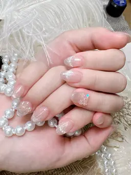 ⭐HAND⭐【チップ長さだし】💅🏻シンプルコース＊2本⭐新規ジェルオフ無料⭐