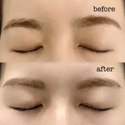 眉waxスタイリング