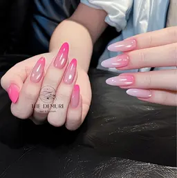 【当店限定韓国風×話題】チップ長さだし＋マグネット×グラデーションの最旬デザイン¥11490