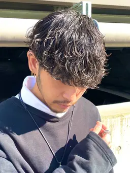 ⭐️メンズ限定⭐️カット+波巻きスパイラルパーマ🌊