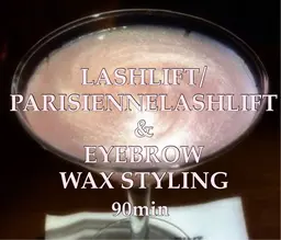 【上のみ】ラッシュリフトorパリジェンヌラッシュリフト&アイブロウWAXセットメニュー🎀ブラックティント付き໒꒱·ﾟ
