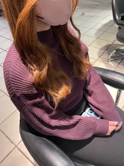 【コテ巻き風】カット＋デジタルパーマ