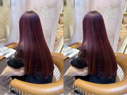 【12月限定‼️】ブリーチなしダブルカラー🩷＋ダメージ補修トリートメント✨✨