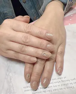 【オフ込／ハンド】シンプルネイル