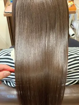 🍃ダメージレス縮毛矯正🍃＋🌸2step Treatment 🌸~ReFa炭酸泉付き~