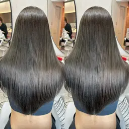 🌈【先着3名様限定　美髪フルコース】韓国式カット＋縮毛矯正＋透明感カラー＋Aujua1Stepトリートメント🌈