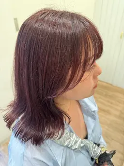 【ご新規様限定】🫧透明感たっぷりケアカラー+2ステップトリートメント🫧