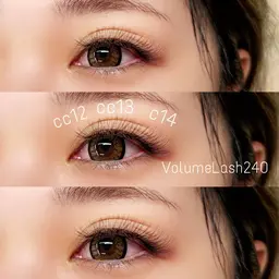 𖤐⸜ ボリュームラッシュ ⸝𖤐180本¥7,550/240本¥8,050