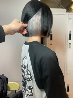 【人気メニュー】⭐️カット＋インナーカラー＋全体カラー＋色持ちTr⭐️