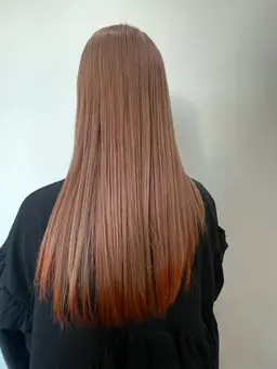 《平日限定❤️‍🔥》カラー➕毛先整えカット✂️🐥