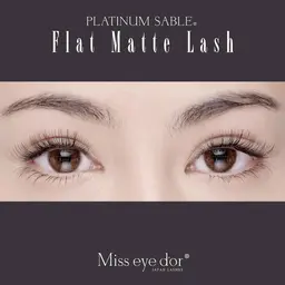 《アイシャンプー付》フラットマットラッシュ120本迄/他店オフ+コーティング込