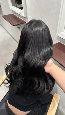 【就活の方必見👩🏻‍💼】黒染め不使用暗めカラー