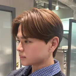 🏅メンズ人気No.1🏅韓国男子目指すならこれ🇰🇷【メンズカット+ニュアンスパーマ/フェザーパーマ/毛流れパーマ】