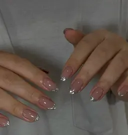 研修コース* 輝く上品なガラスフレンチ＋ベース色