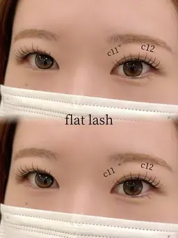 フラットラッシュ120本🤍