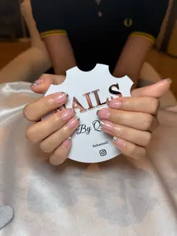 【自爪】ガラスフレンチ¥5500