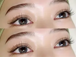 ご新規様限定👑フラットラッシュ120本オフ込！【+¥300ブラウンに変更可能】