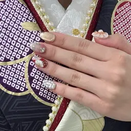 《成人式/結婚式など》【full order nail tip】 ※ご来店可能な方のみ/複雑なデザインは +¥1,500