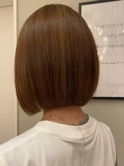 💛ボリュームダウン💛ダメージ最小限ストレートパーマ