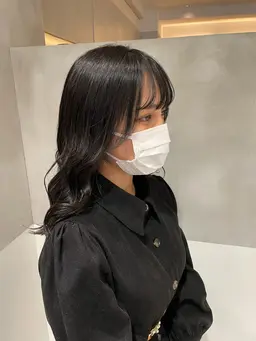 抜ける暗染カラー(ワンカラー)+シャンプートリートメント🎨