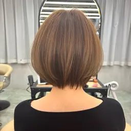 似合わせカット+うる艶カラー